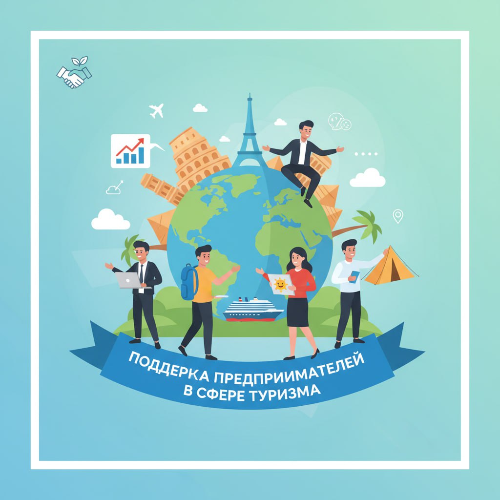 Поддержка предпринимателей в сфере туризма.