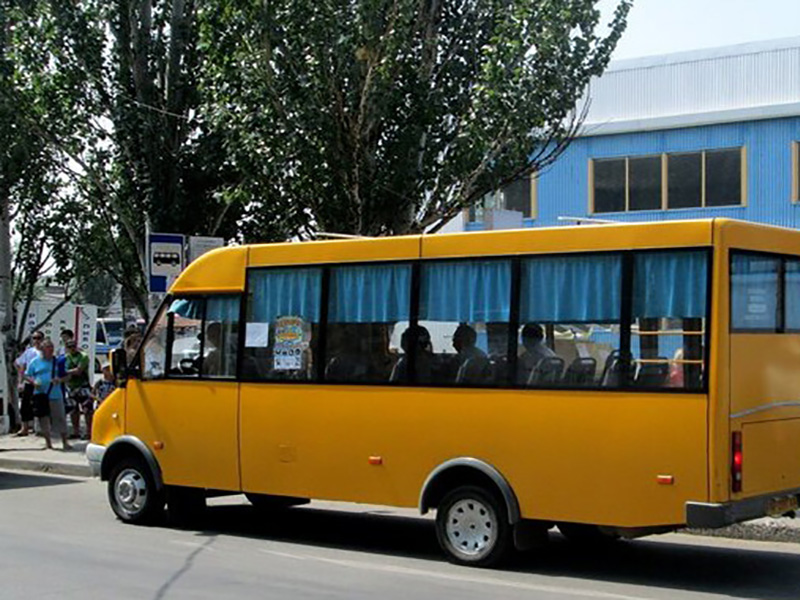 Новый график движения автобусов в Бердянске.