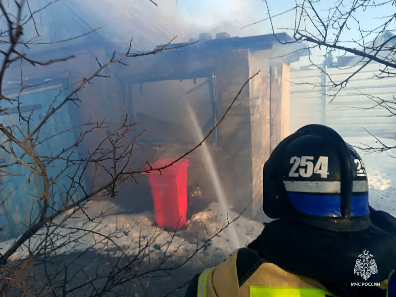 Пожар унес жизнь жительницы Бердянска.