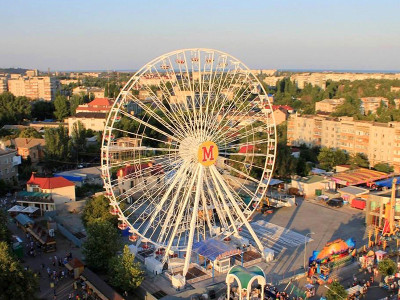 Колесо обозрения.