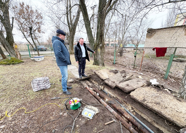 Восстановление системы отопления муниципального лицея на особом контроле  .