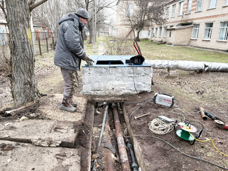 Восстановление системы отопления муниципального лицея на особом контроле  .