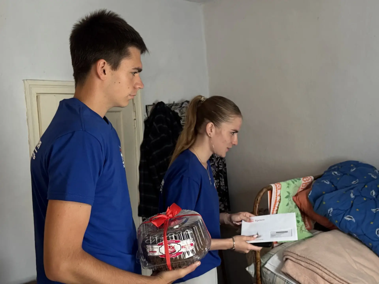 Жительница Бердянска Драганова Варвара Ивановна отметила 99-летие.